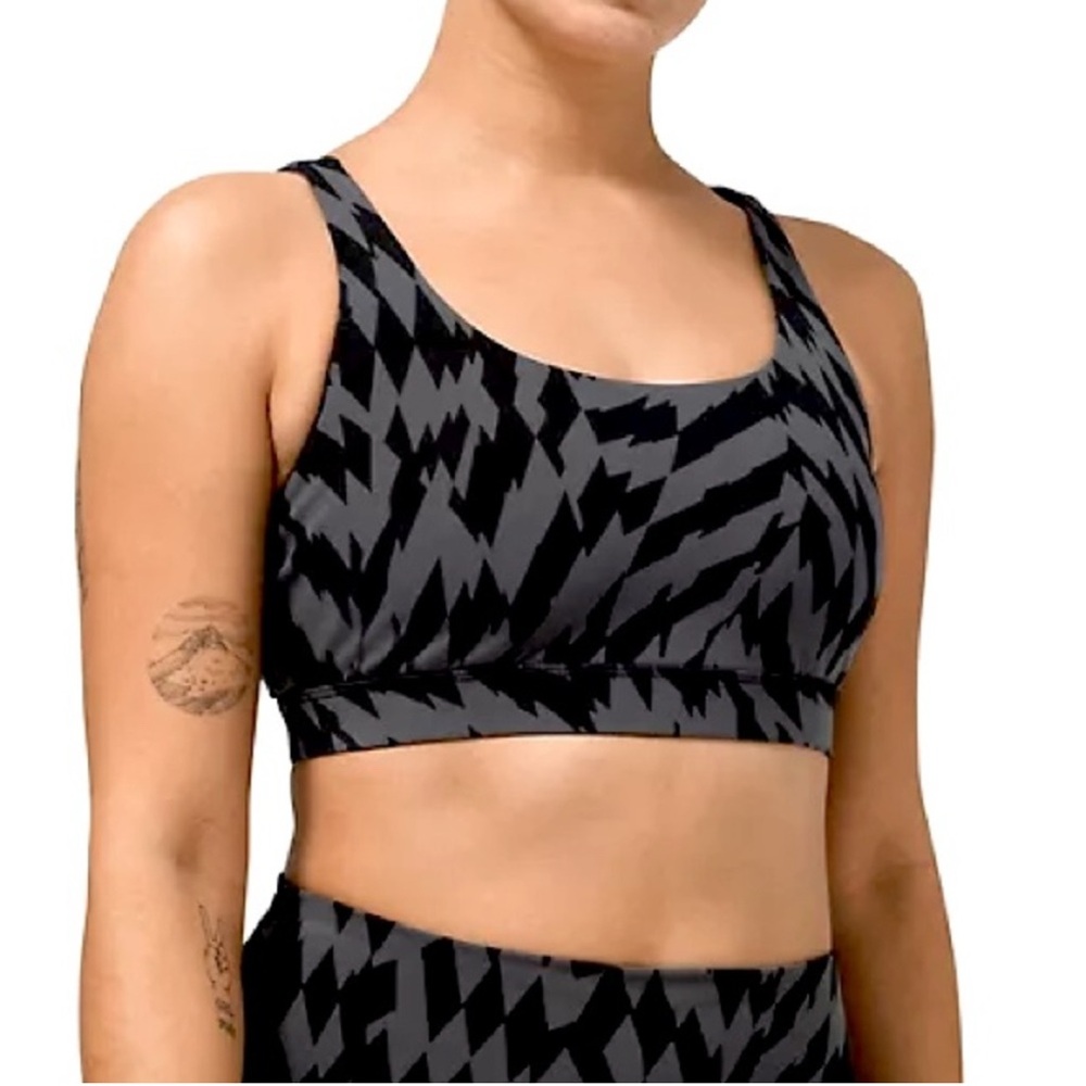 Lululemon Athletica Patterned Energy Sports Bra